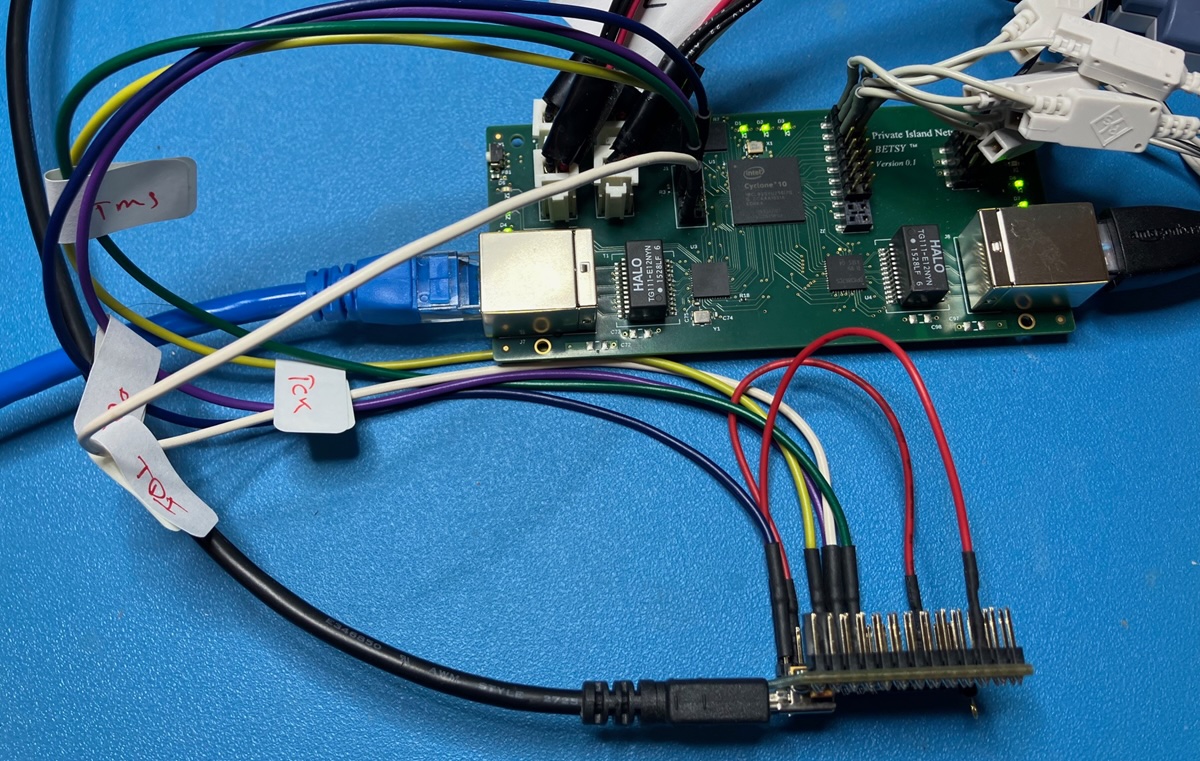 FT4232H Mini Module as USB Blaster III with Pre-release Betsy