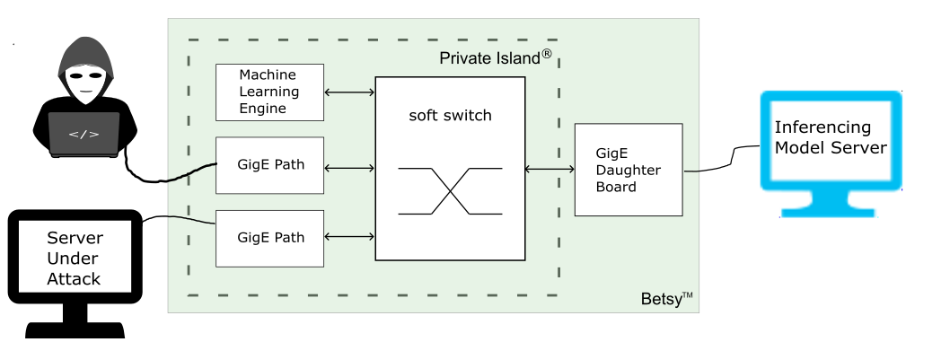 Network-based Machine Learning Utilizing Model Server