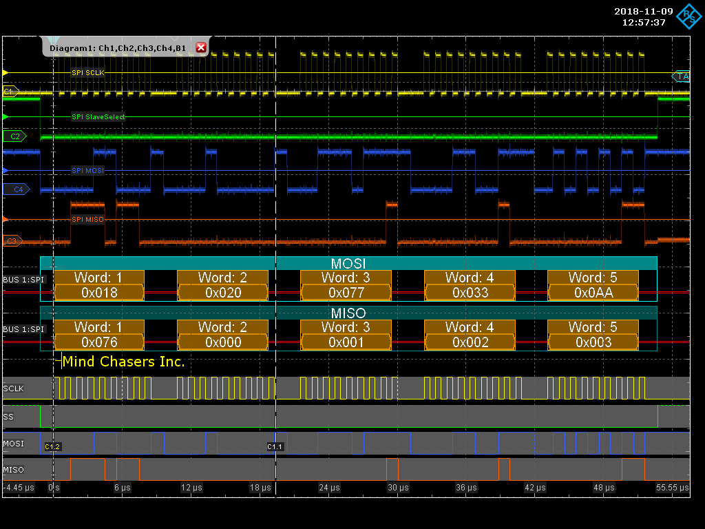 SPI Write Transfer